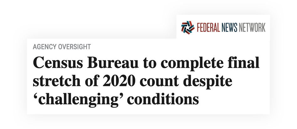 Census Bureau to complete final stretch of 2020 count despite 'challenging' conditions