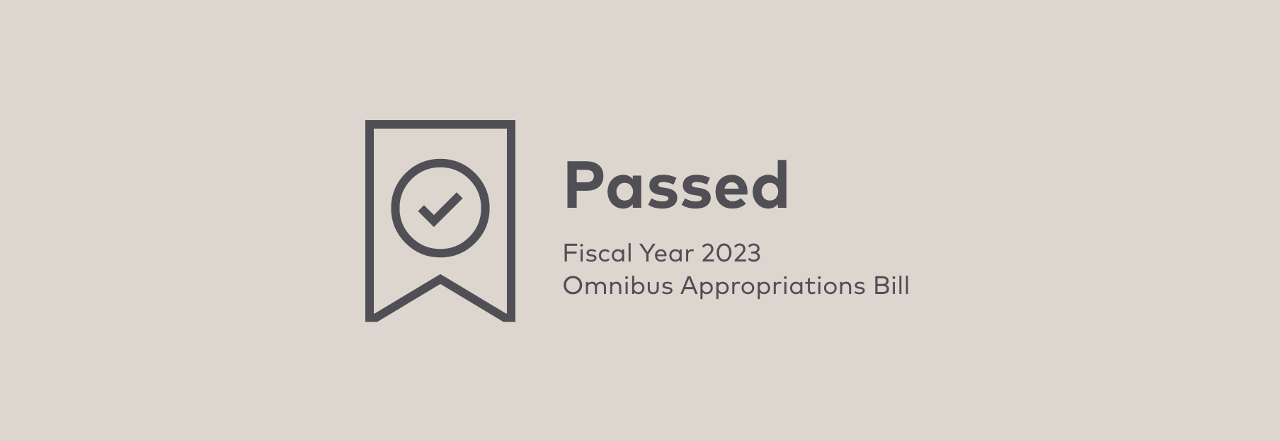 Passed - Fiscal Year 2023 AQB