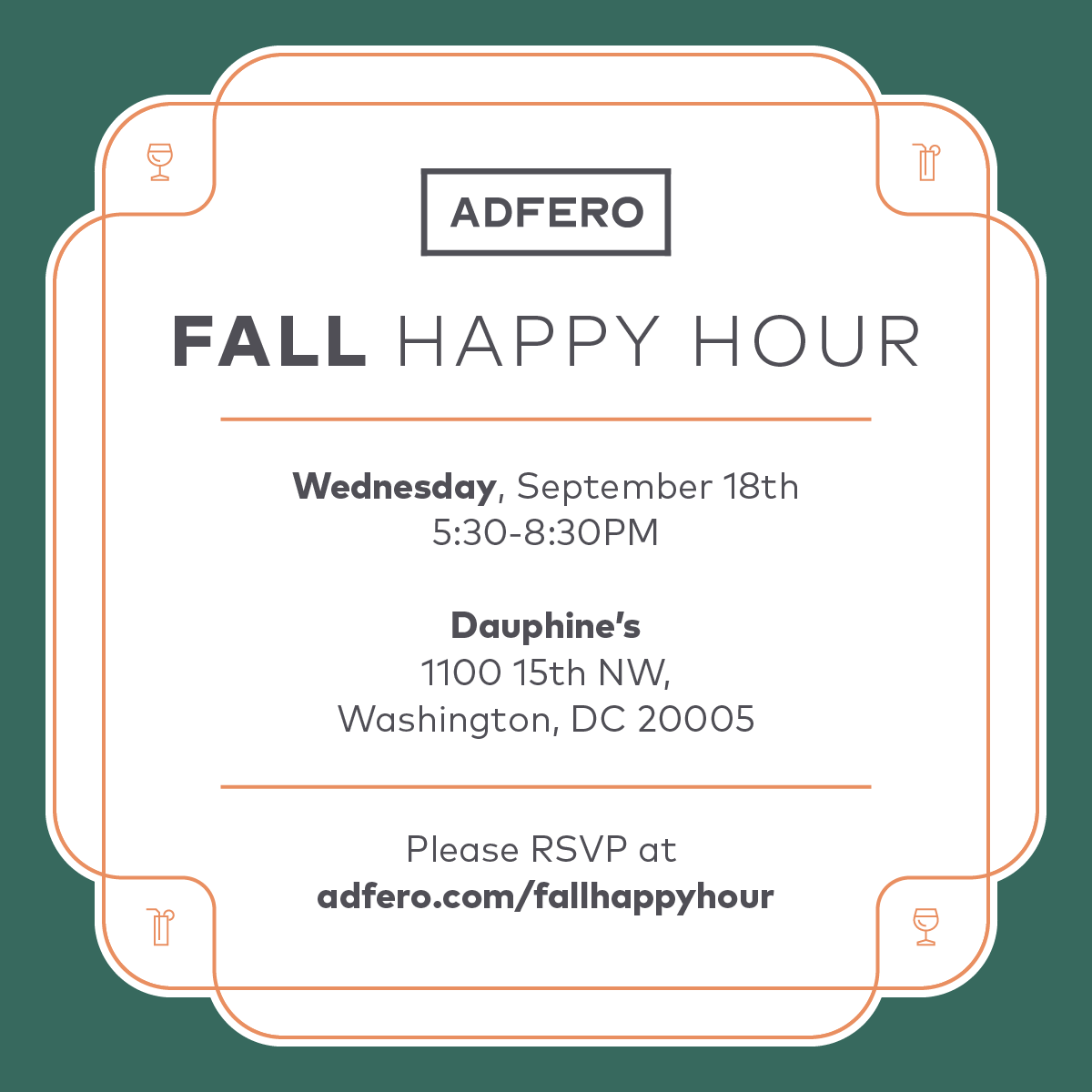 Fall Happy Hour